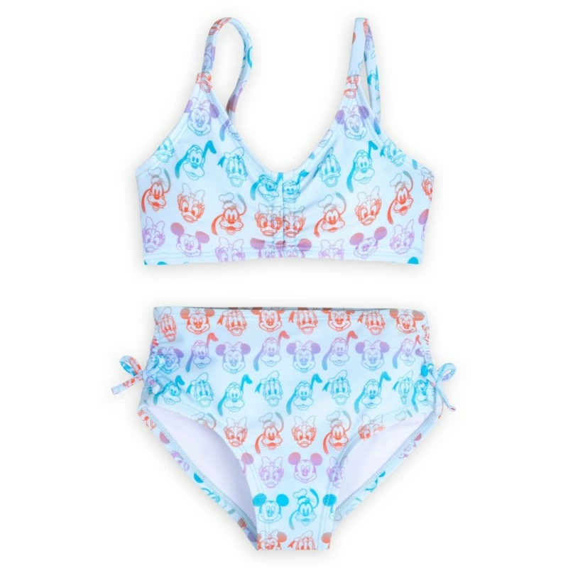 Mickey And Friends Two-Piece Swimsuit For Girls