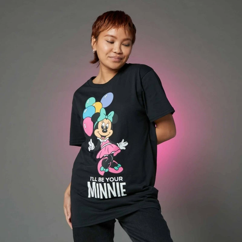 Minnie Mouse Balloons T-Shirt For Adults - Image 3