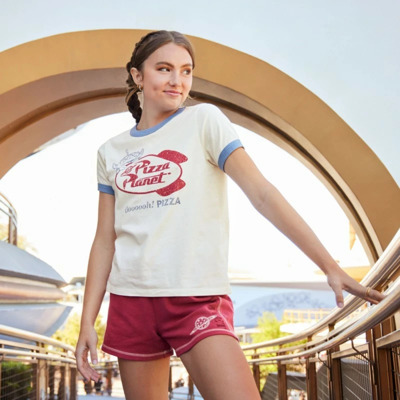 Pizza Planet Shorts For Adults, Toy Story - Image 2