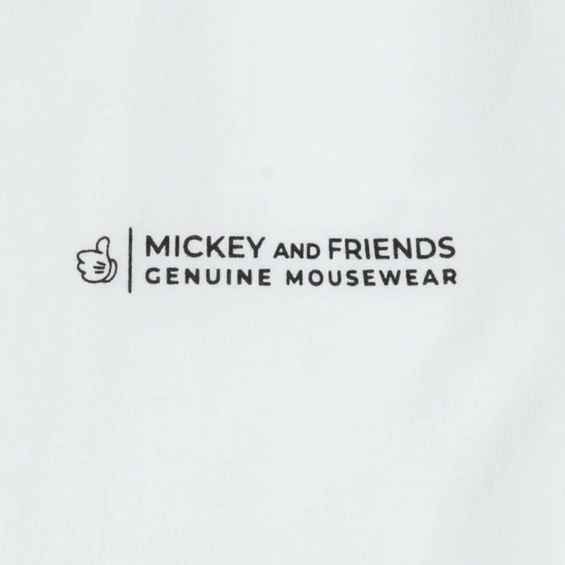 White Mickey Mouse Genuine Mousewear T-Shirt For Women - Image 3