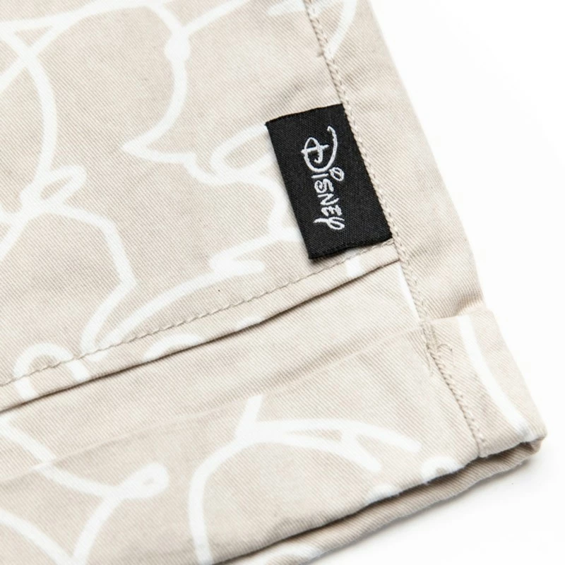 Mickey Mouse Cotton Paperbag Waist Shorts For Women - Image 3