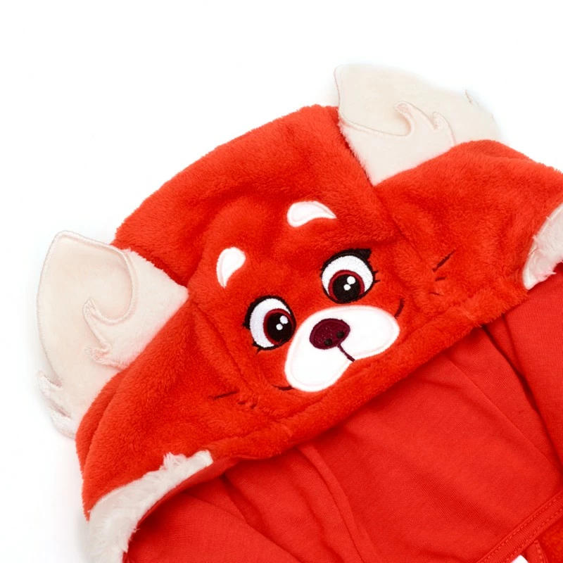 Mei Lee Red Panda Dressing Gown For Kids, Turning Red - Image 4