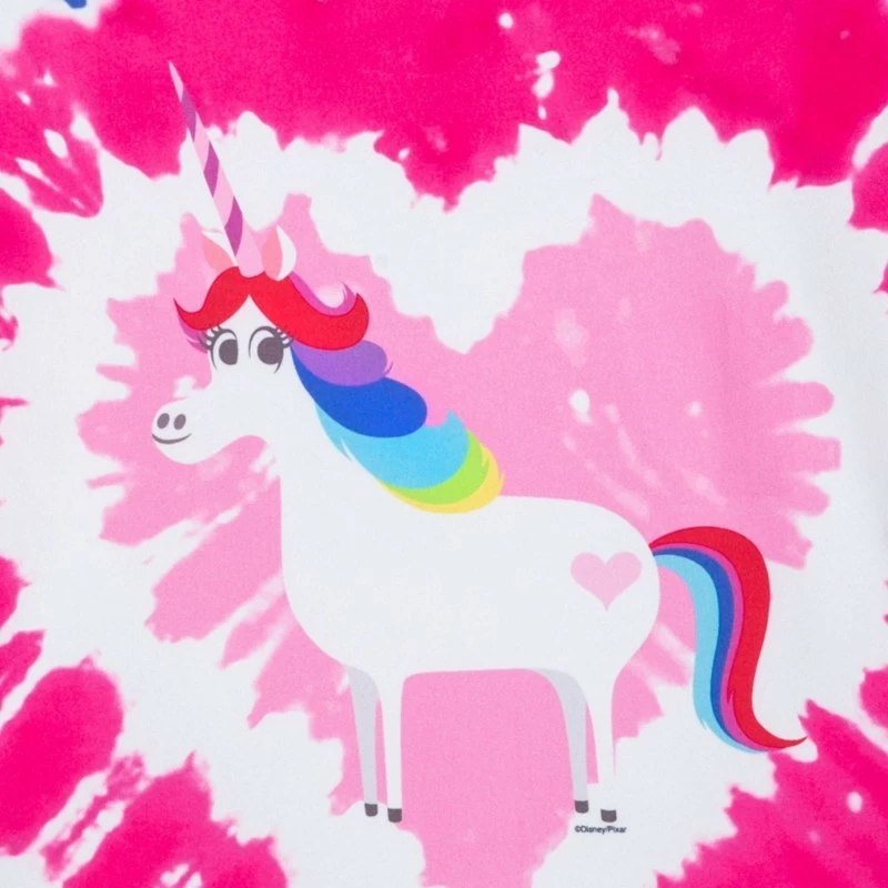 Rainbow Unicorn Fashion T-Shirt For Girls, Inside Out, Sensory Friendly - Image 3