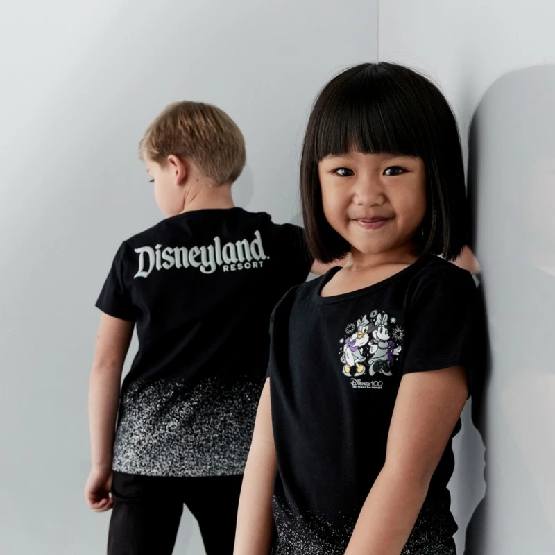 Minnie Mouse And Daisy Duck Disney100 Fashion Top For Kids, Disneyland - Image 3