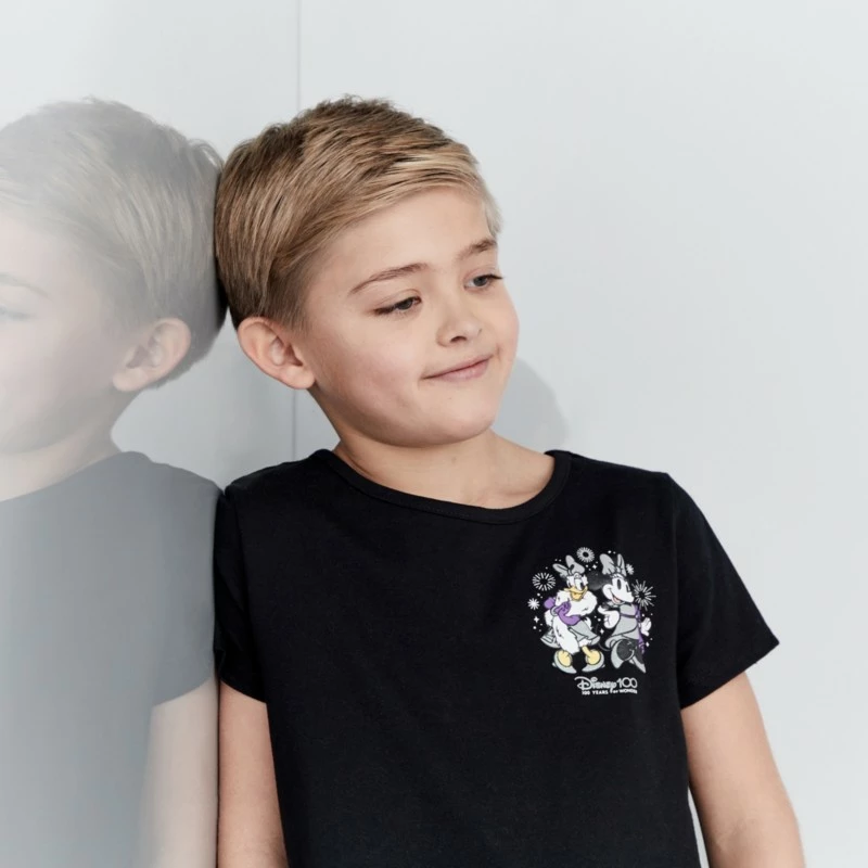 Minnie Mouse And Daisy Duck Disney100 Fashion Top For Kids, Disneyland - Image 5