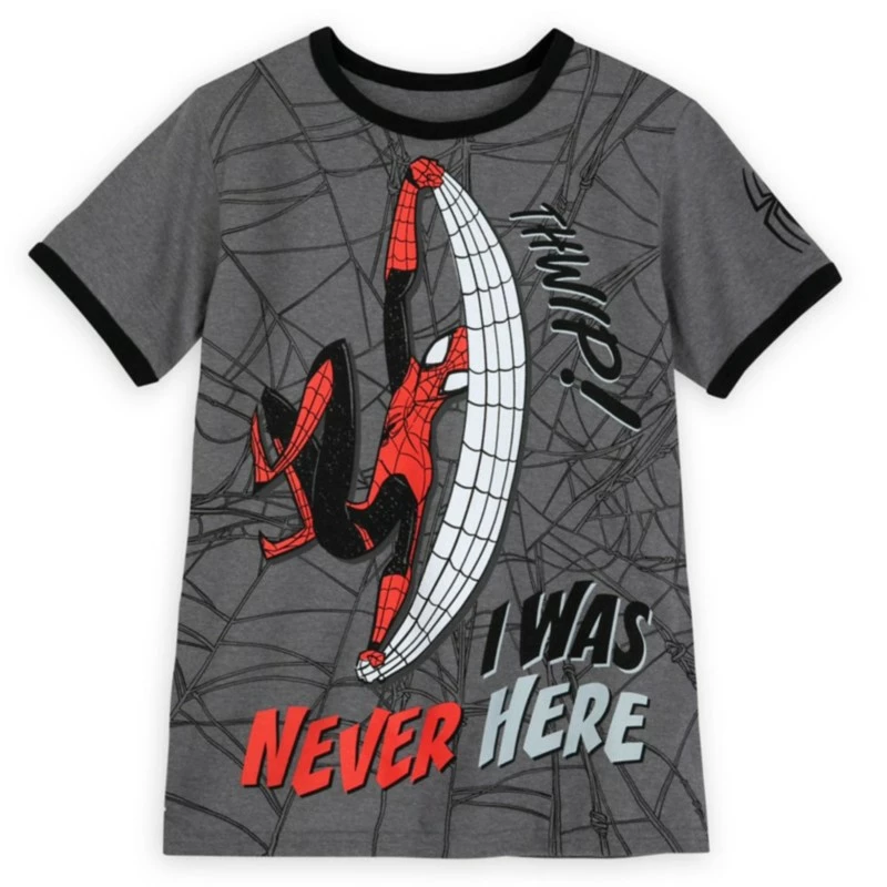 Spider-Man Ringer T-Shirt For Kids