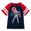 Captain America Athletic T-Shirt For Kids