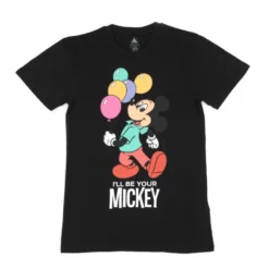 Mickey Mouse Balloons T-Shirt For Adults