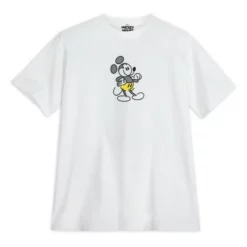 White Mickey Mouse Genuine Mousewear T-Shirt For Men
