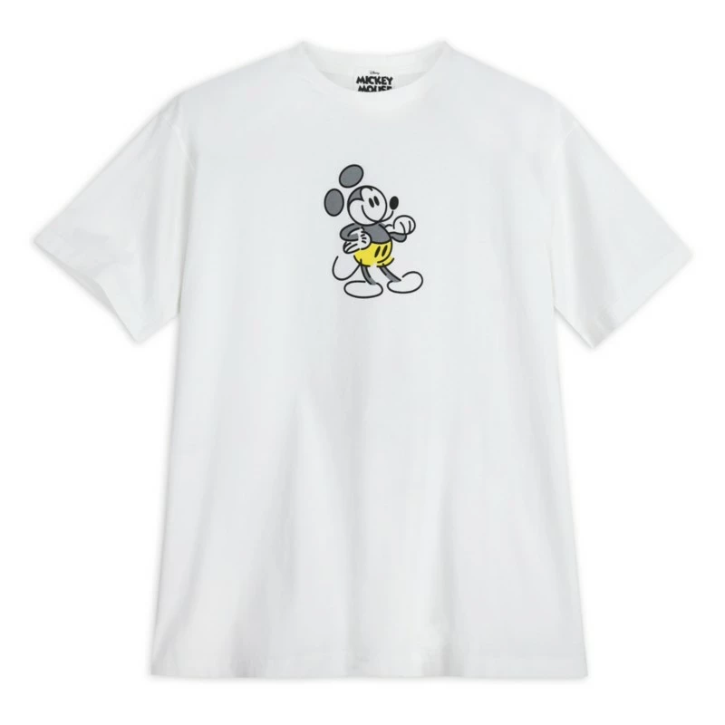 White Mickey Mouse Genuine Mousewear T-Shirt For Men