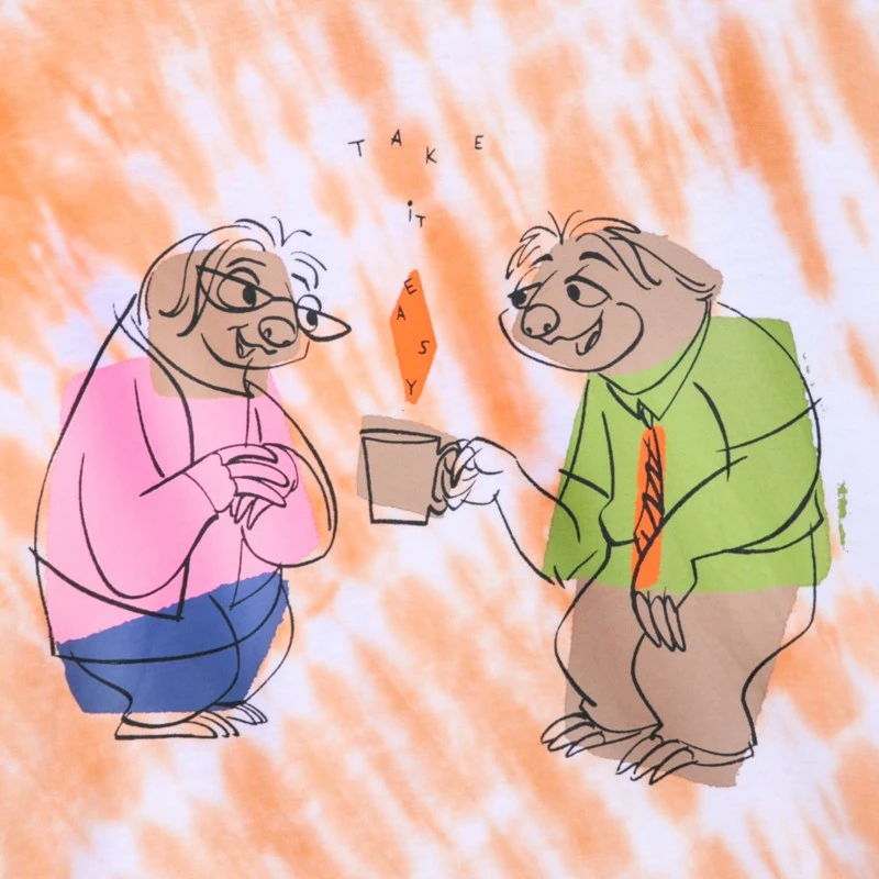 Zootopia Sloths T-Shirt For Adults - Image 3