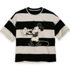 Mickey Mouse Oversize Fashion T-Shirt For Adults, Plane Crazy