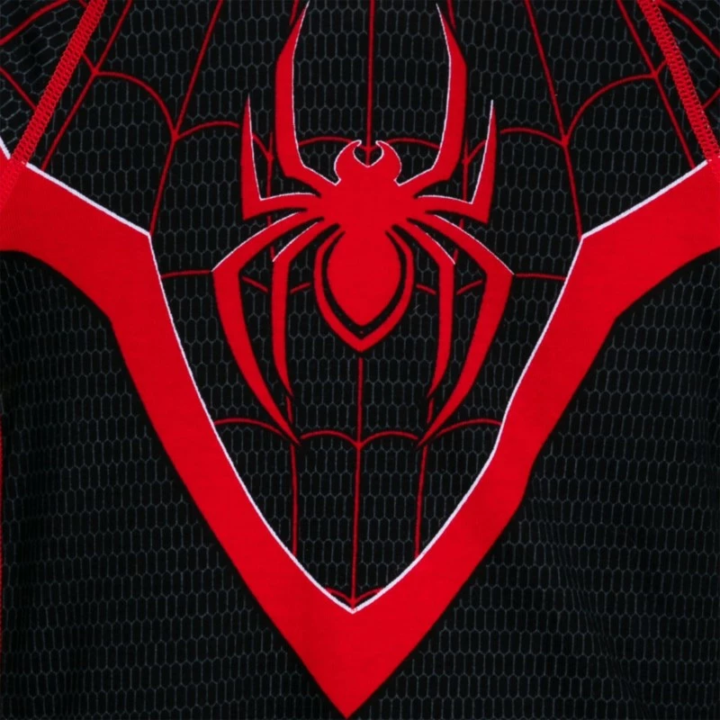 Spider-Man Miles Morales Costume PJ PALS For Kids - Image 3
