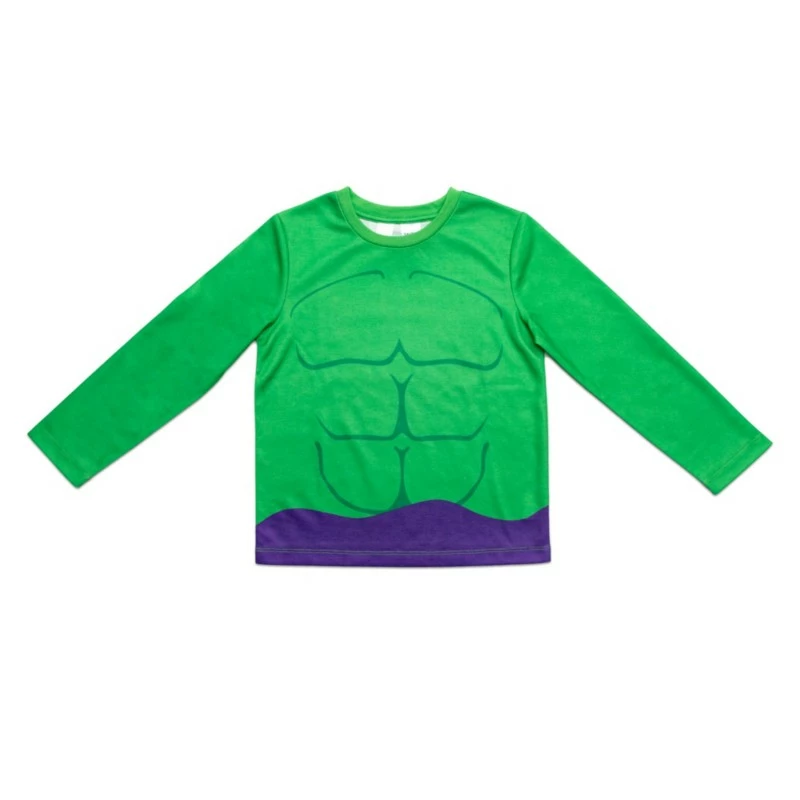 Hulk Long Sleeve Pyjamas Set For Kids - Image 3