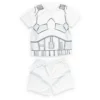 Stormtrooper Short Sleeve Pyjamas Set For Kids, Star Wars