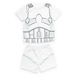Stormtrooper Short Sleeve Pyjamas Set For Kids, Star Wars