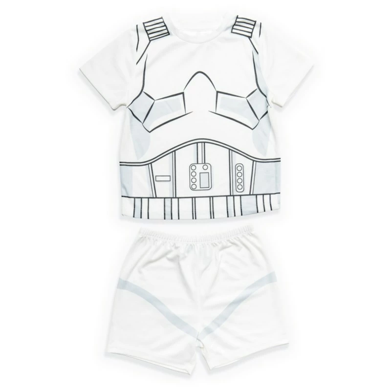 Stormtrooper Short Sleeve Pyjamas Set For Kids, Star Wars