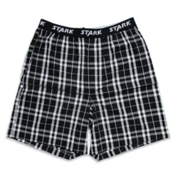 Stark Industries Sleep Shorts For Adults, Marvel's Iron Man