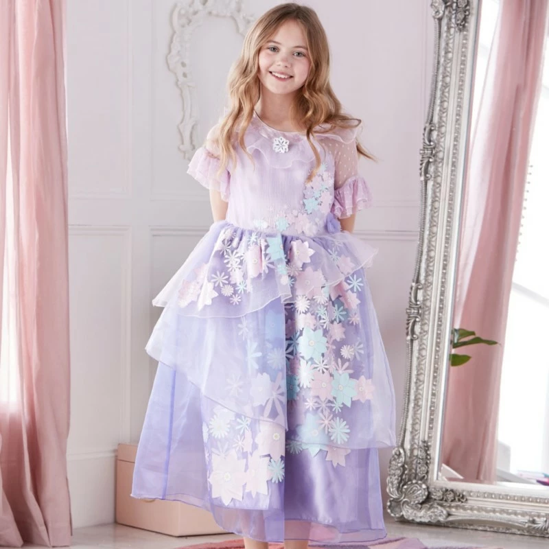 Isabela Madrigal Costume For Kids, Encanto - Image 2