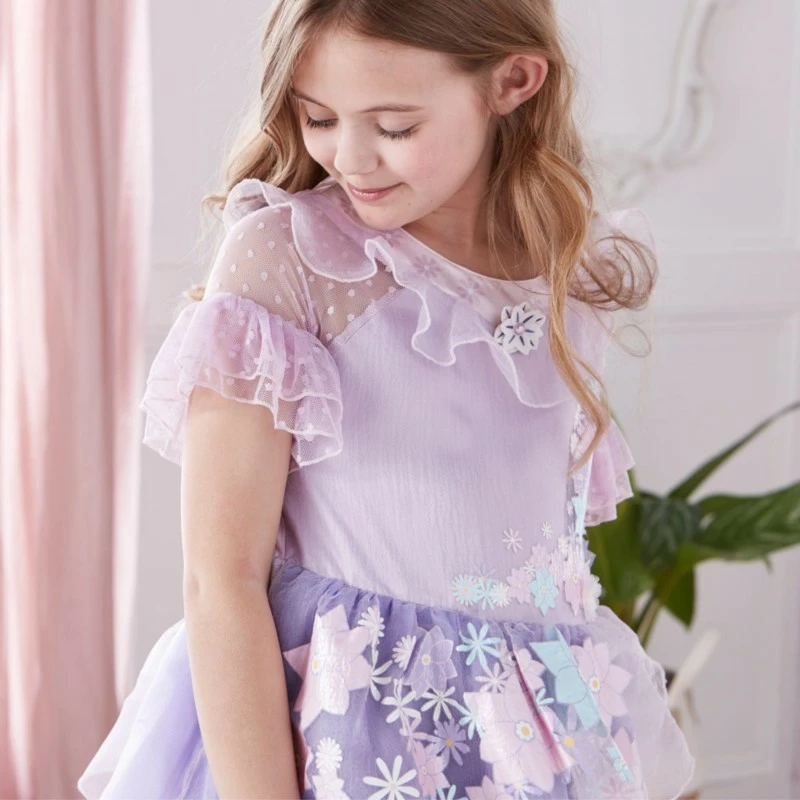 Isabela Madrigal Costume For Kids, Encanto - Image 3