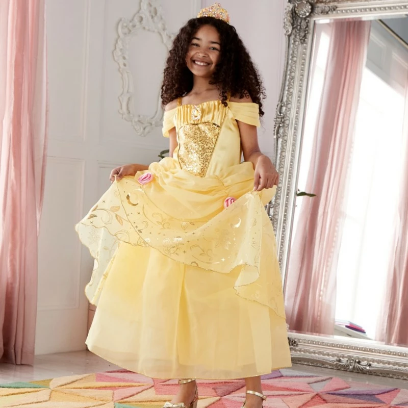 Belle Costume For Kids, Beauty And The Beast - Image 2