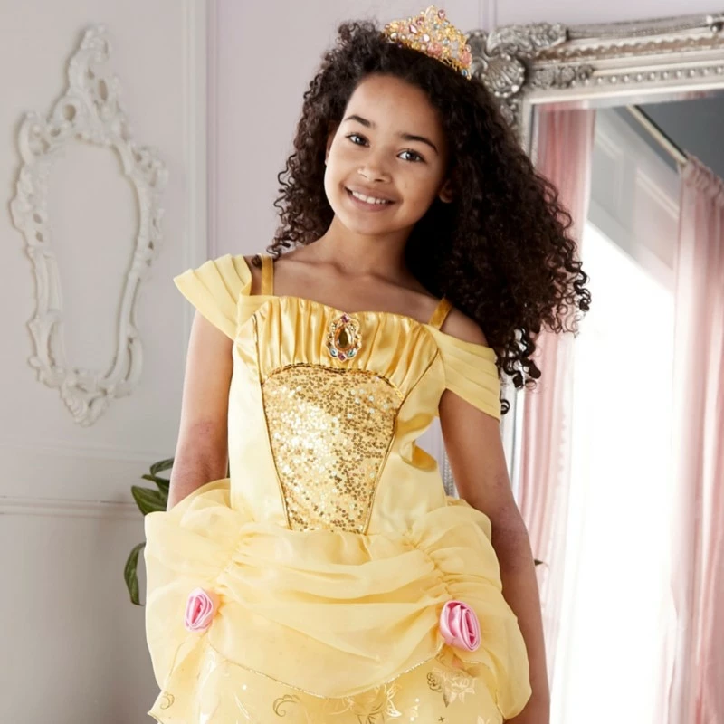 Belle Costume For Kids, Beauty And The Beast - Image 3