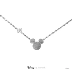 Disney Necklace Mickey Ears, Silver