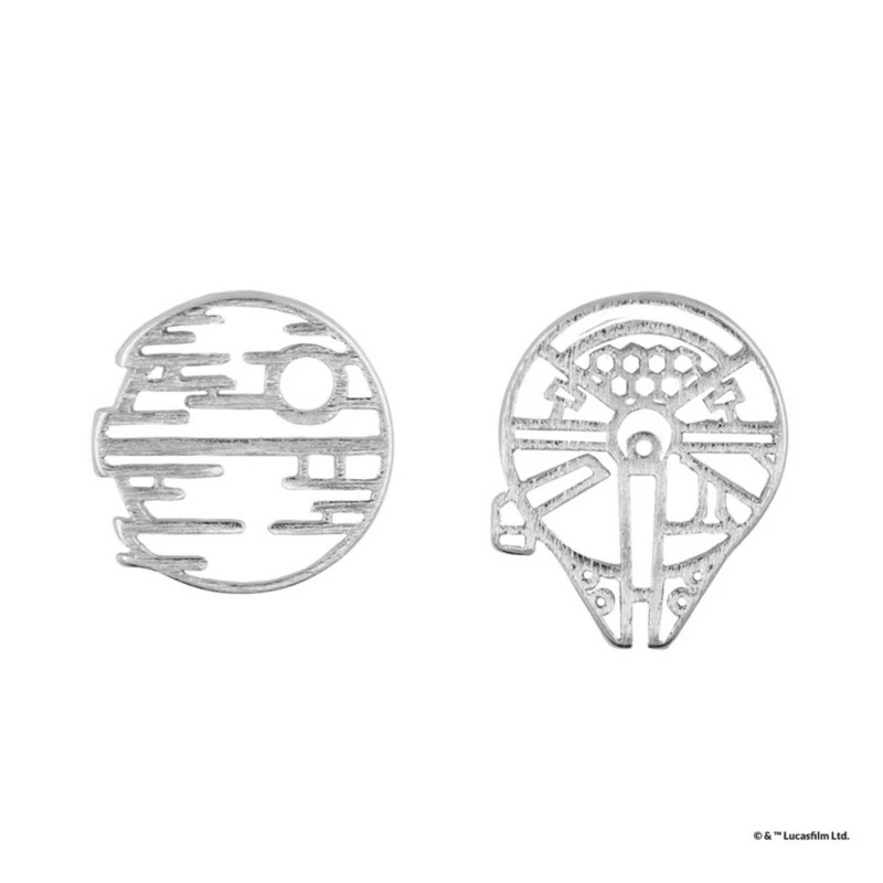 Star Wars™ Earring Death Star™, Silver - Image 5