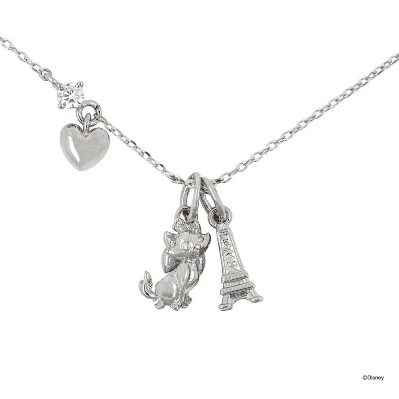 Disney Necklace Marie, Silver