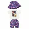 NuiMOs Small Plush Graphic T-Shirt, Shorts And Bucket Hat