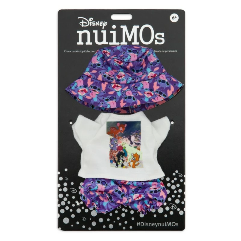 NuiMOs Small Plush Graphic T-Shirt, Shorts And Bucket Hat - Image 3