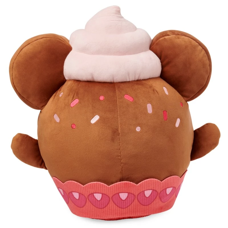 Minnie Mouse Strawberry Cupcake Disney Munchlings Scented Medium Plush – Baked Treats - Image 2