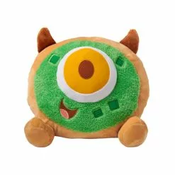 Mike Avocado Breakfast Bagel Disney Munchlings Scented Medium Plush, Garden Goodness, Monsters, Inc.