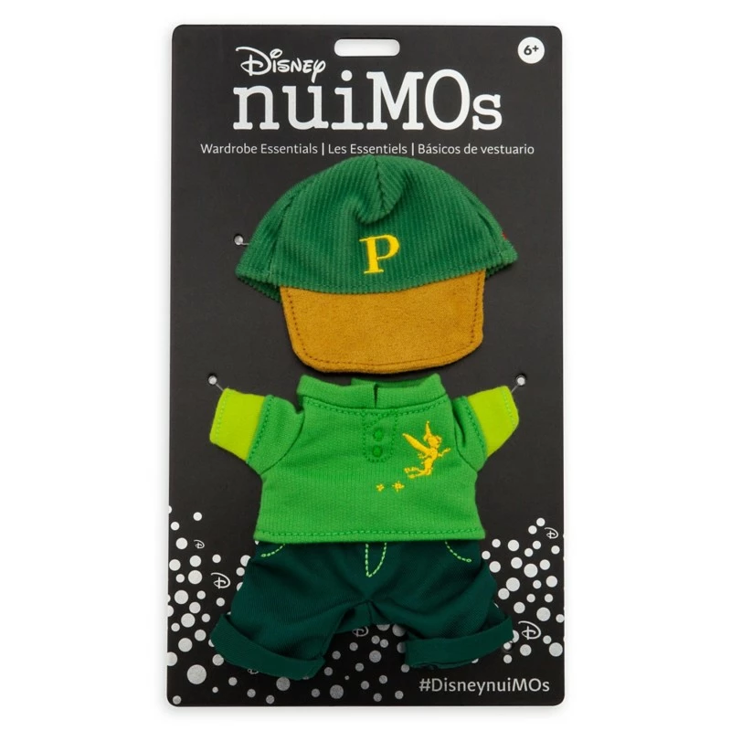 Disney NuiMOs Outfit, Peter Pan Henley With Faux-Layered Sleeves, Jeans, And Baseball Cap Outfit - Image 3