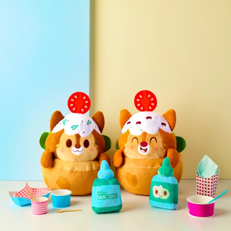Chip Falafel Pita Pocket Disney Munchlings Plush, Street Food - Image 2