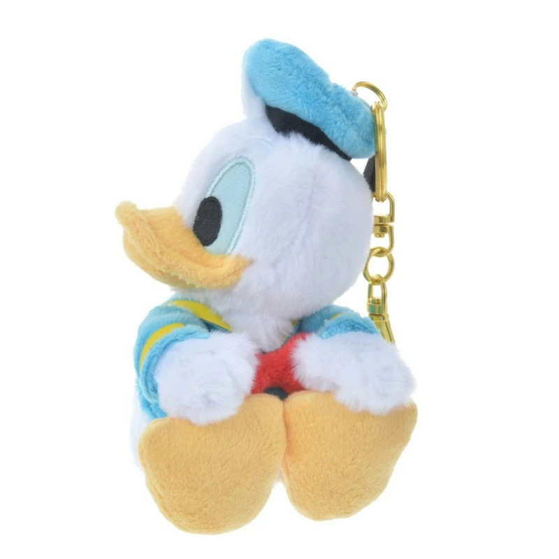 Donald Duck Fluffy Plush Keychain - Image 2