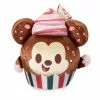 Mickey Mouse Peppermint Bark Cupcake Disney Munchlings Scented Medium Plush - Baked Treats