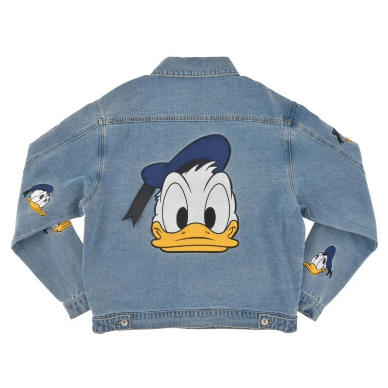 Donald Duck Birthday 2023 Denim Jacket For Adults - Image 2
