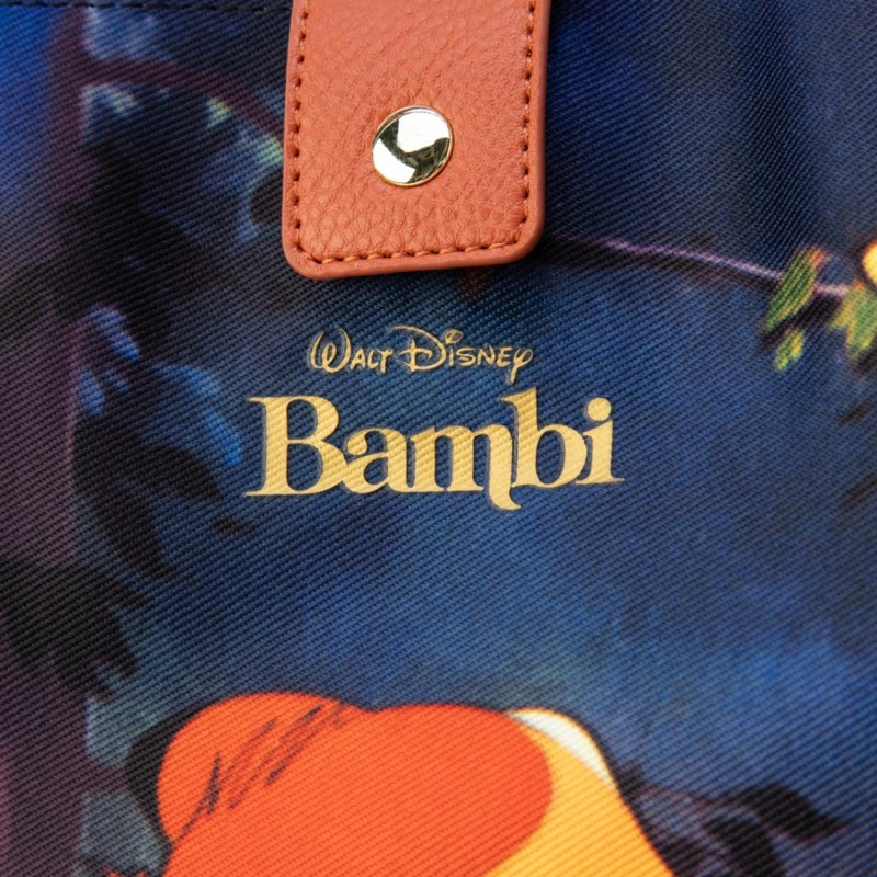 Bambi In The Wood, Reversible Tote Bag - Image 3