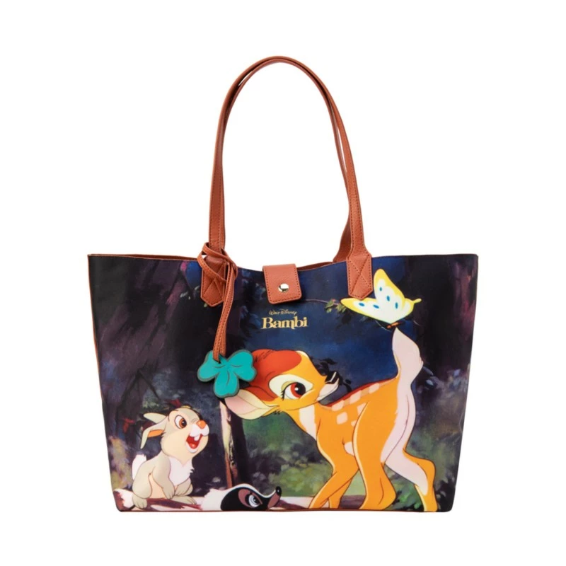 Bambi In The Wood, Reversible Tote Bag
