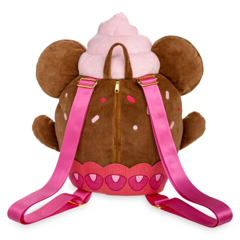 Minnie Mouse Strawberry Cupcake Disney Munchlings Backpack, Baked Treats - Image 4
