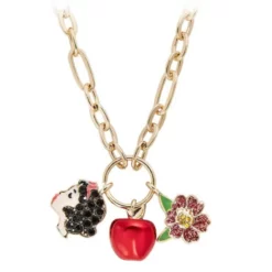 Snow White Charm Necklace By BaubleBar, 85th Anniversary