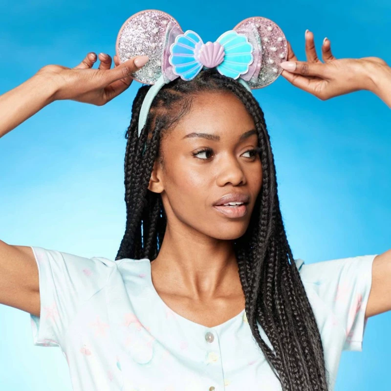 The Little Mermaid Ear Headband For Adults - Image 2