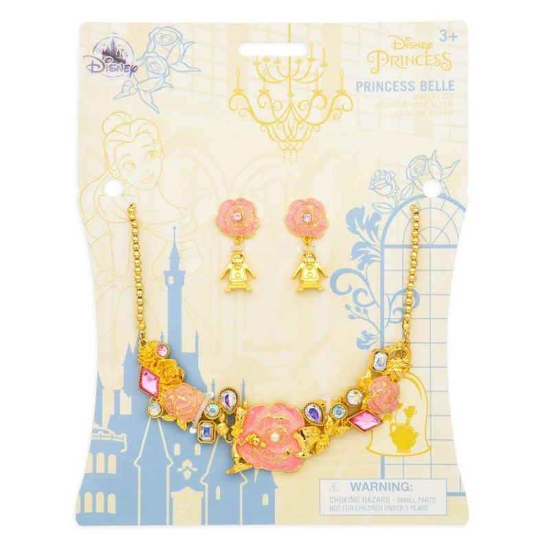 Belle Costume Jewellery Set For Kids, Beauty And The Beast - Image 3