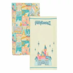 Disneyland Resort Skyline Tea Towels, Set Of 2