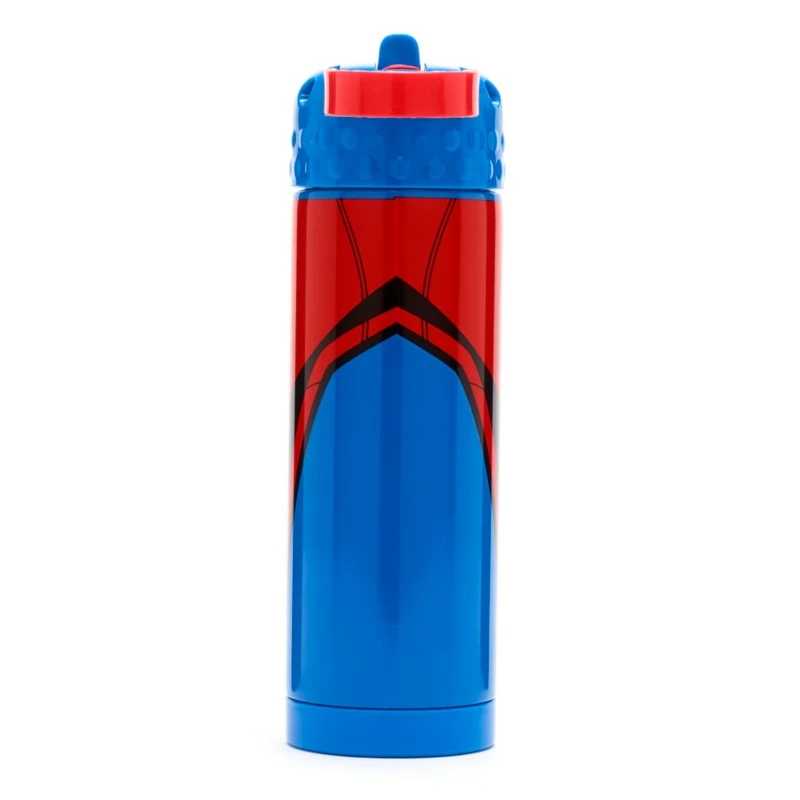 Spider-Man Stainless Steel Water Bottle With Built-In Straw - Image 4