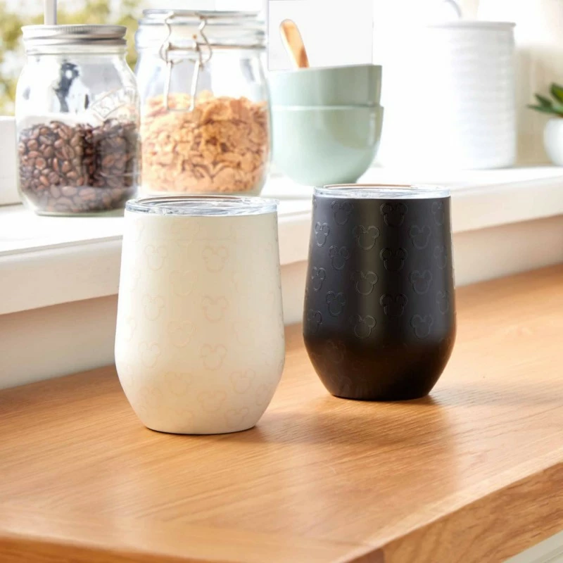 Mickey Icon Cream Stainless Steel Stemless Cup - Image 2