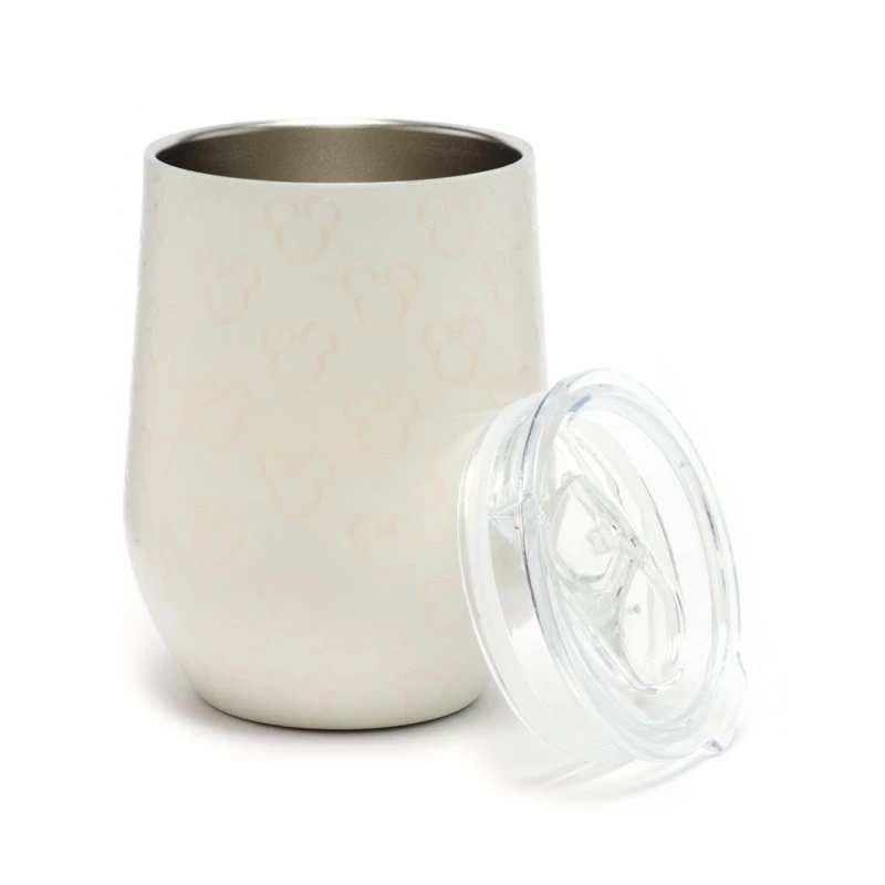 Mickey Icon Cream Stainless Steel Stemless Cup - Image 3
