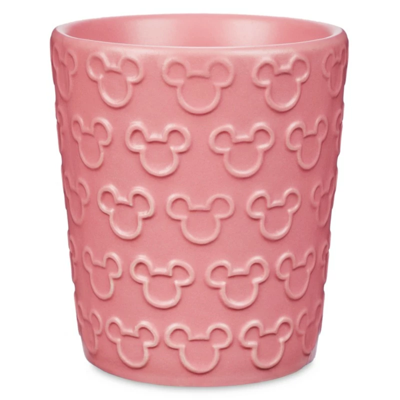 Mickey Mouse Pink And Gold Raised Icon Mug, Disney Homestead Collection - Image 2