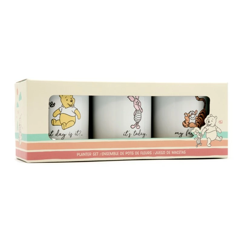 Winnie The Pooh And Friends Plant Pot Set - Image 4